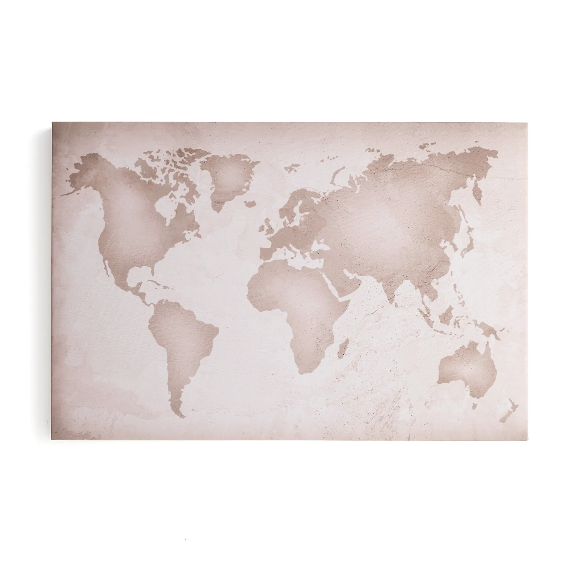 Akustiikkapaneeli IMAGE Maailmankartta, 1200x800 mm, beige