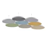 Akustiikkapaneeli kattoon GRACE Ympyrä, Ø780x52 mm, violetti