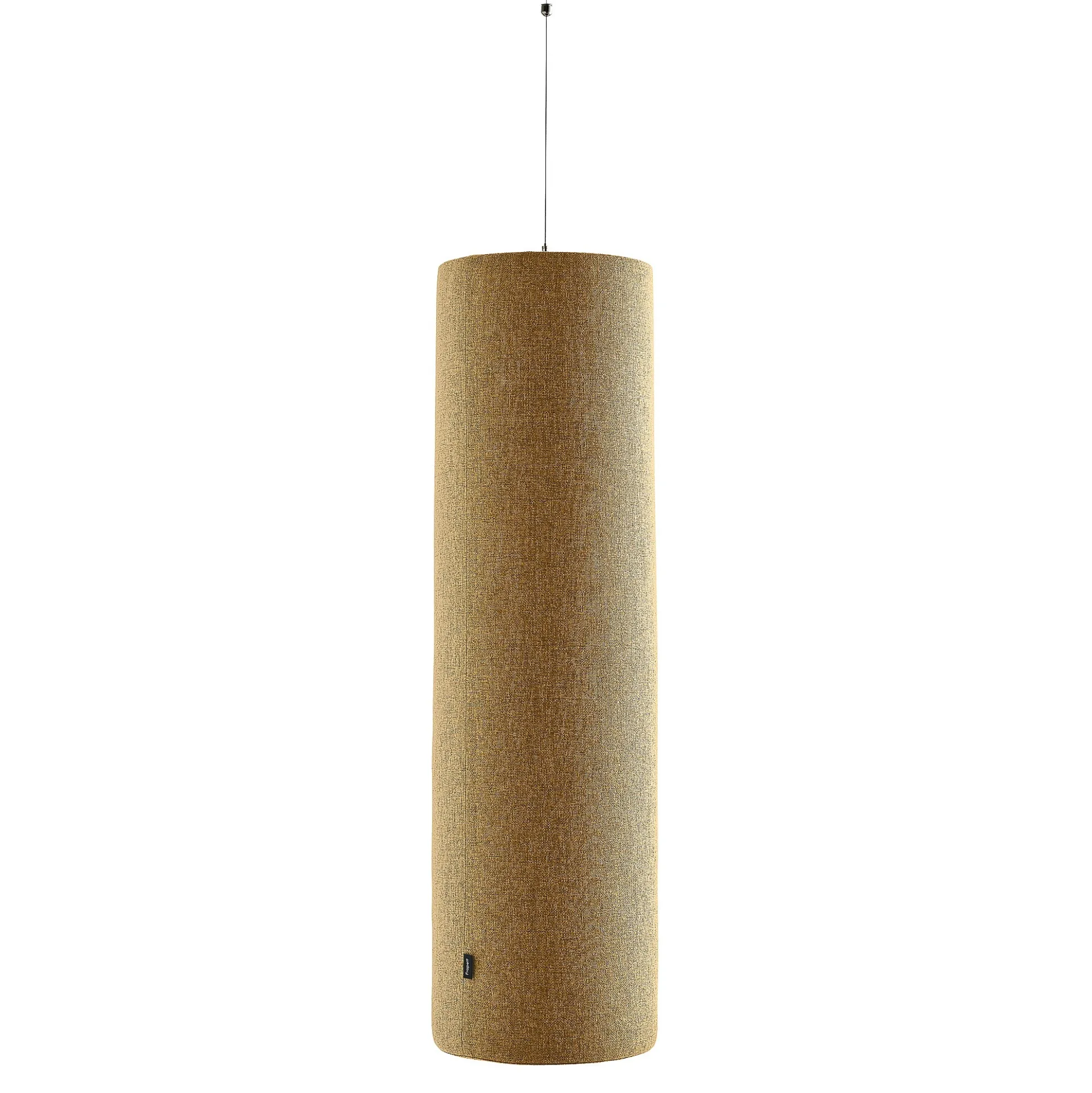 Akustiikkapaneeli kattoon POLY Sylinteri, Ø280x1000 mm, keltainen