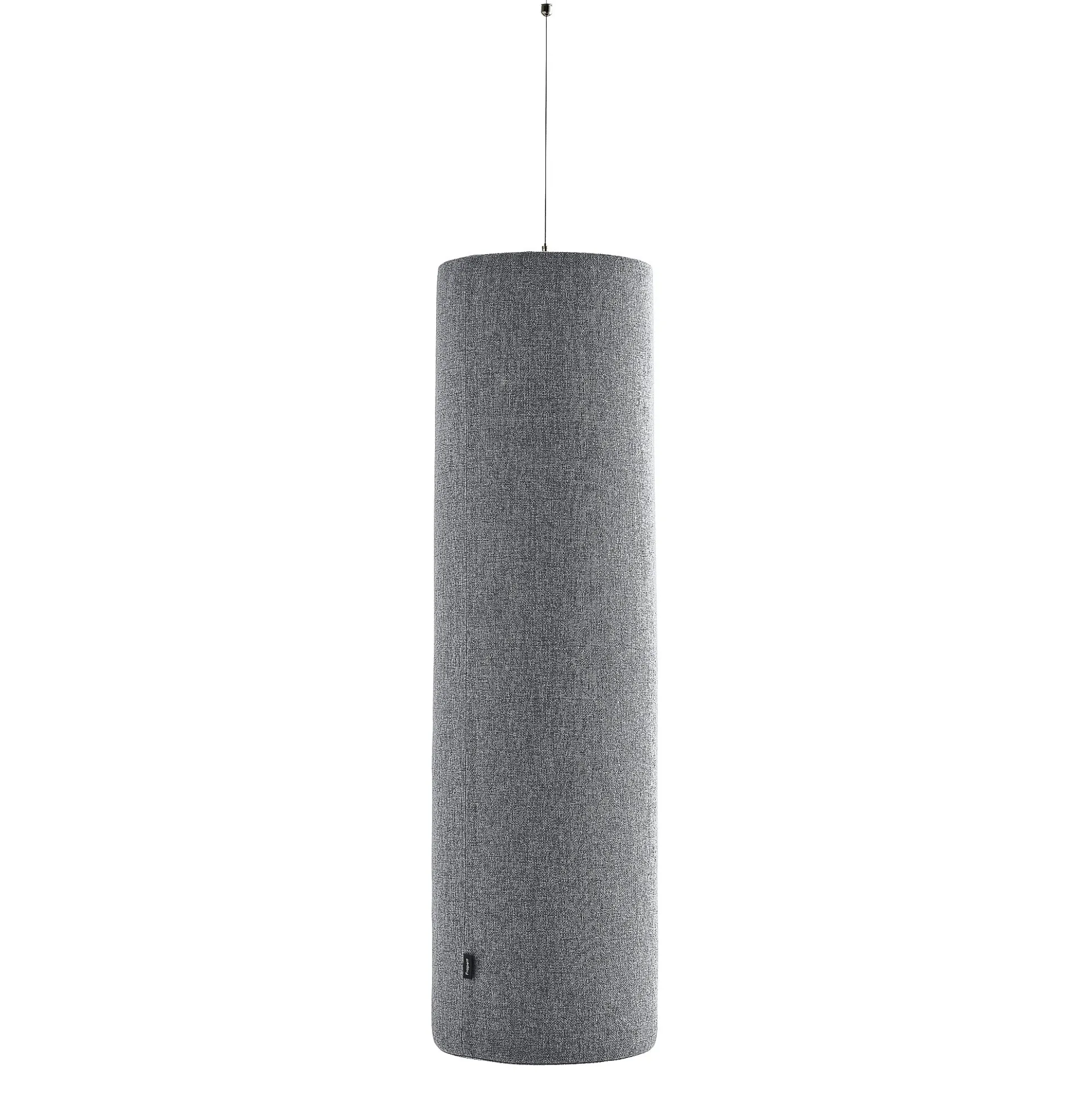 Akustiikkapaneeli kattoon POLY Sylinteri, Ø280x1000 mm, vaaleanharmaa