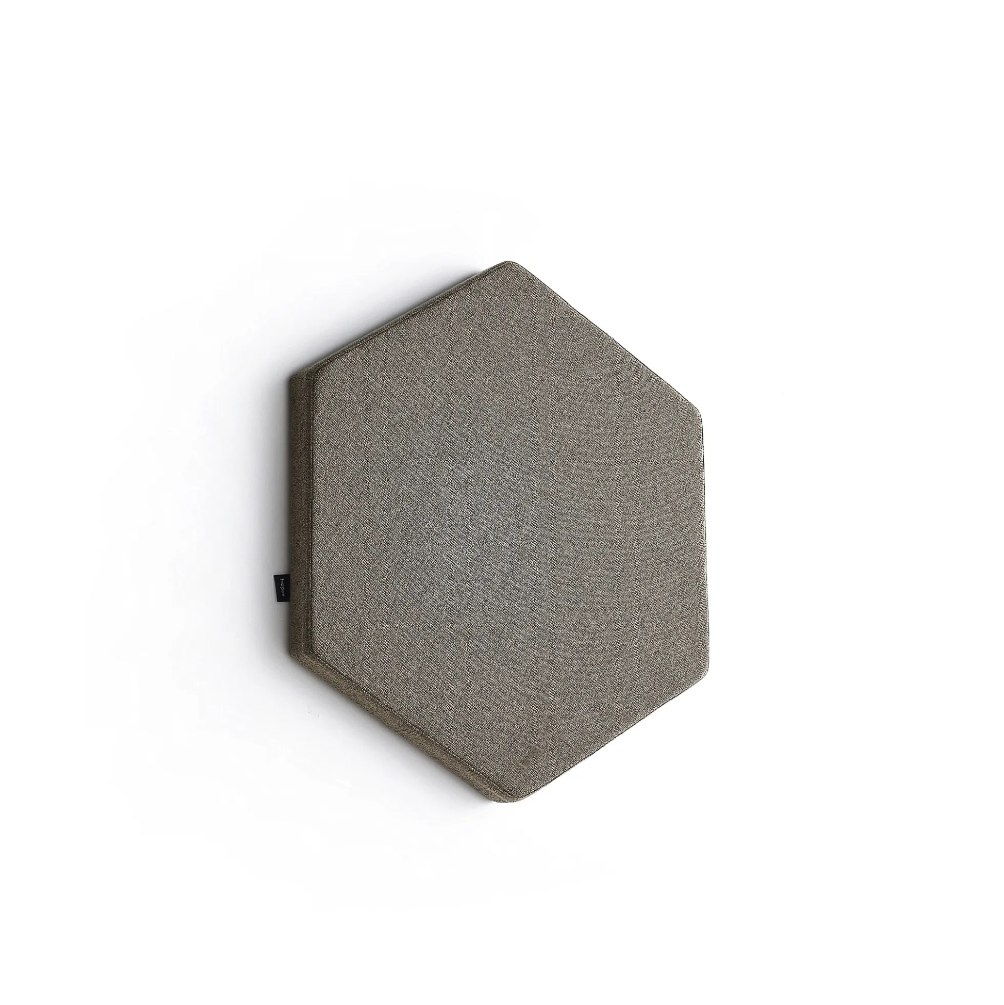 Akustiikkapaneeli seinään POLY Hexagon, 600x600x56 mm, ruskea
