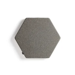 Akustiikkapaneeli seinään POLY Hexagon, 600x600x56 mm, ruskea