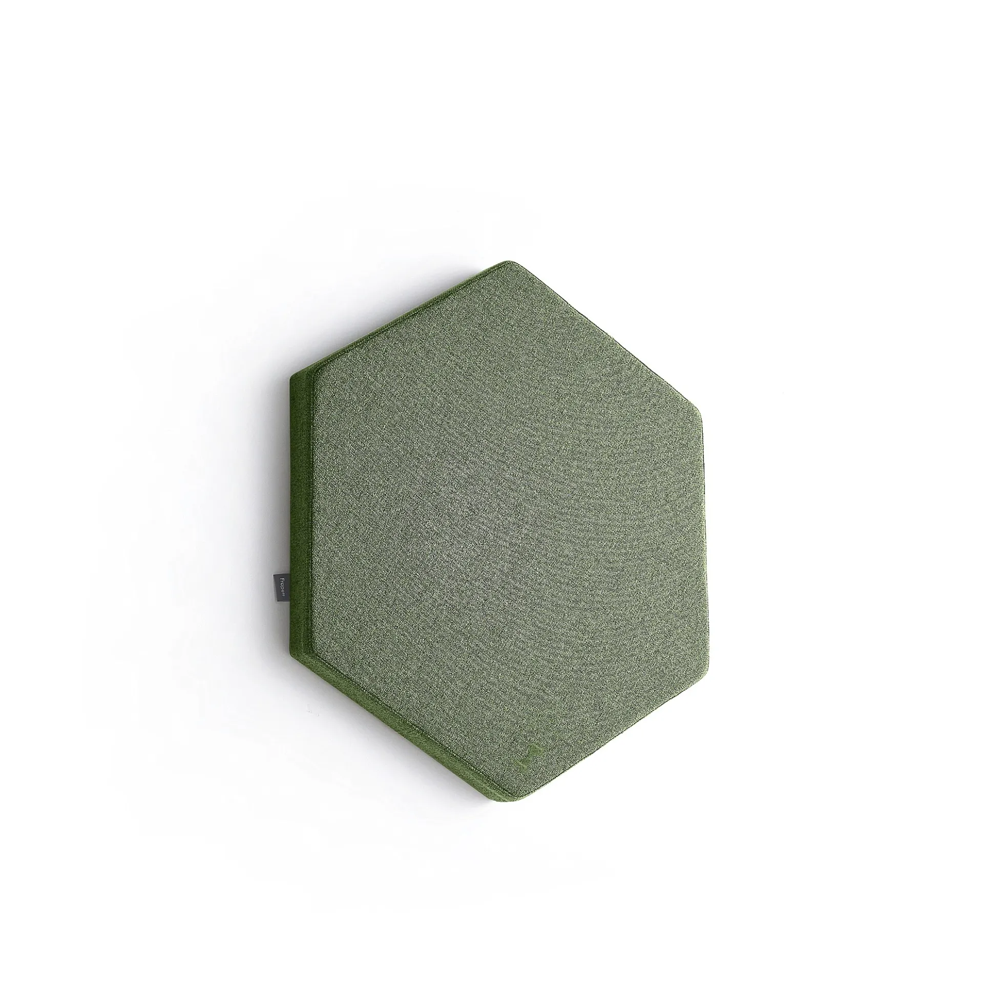 Akustiikkapaneeli seinään POLY Hexagon, 600x600x56 mm, vihreä