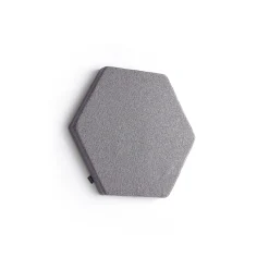 Akustiikkapaneeli seinään POLY Hexagon, 600x600x56 mm, violetti