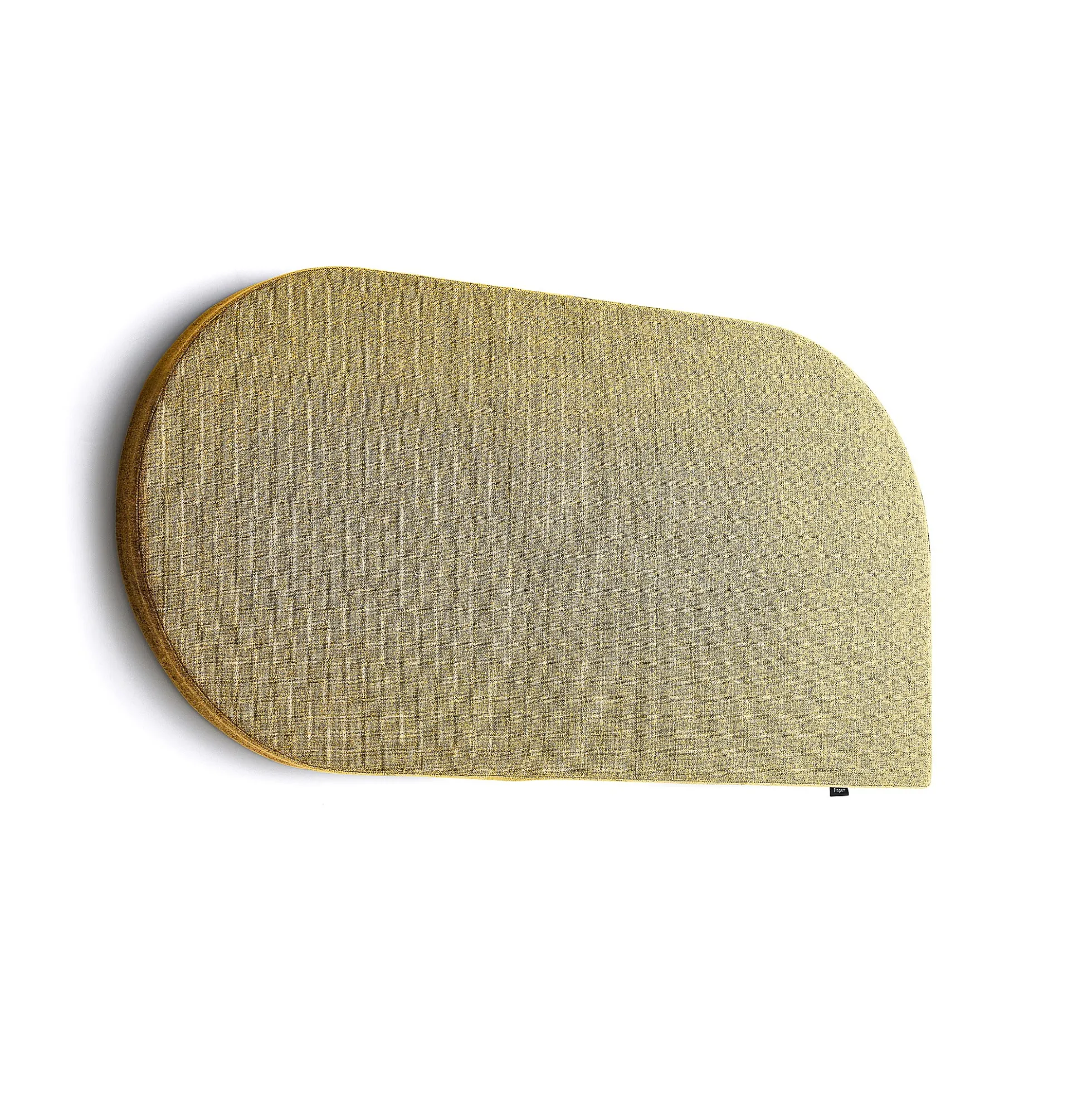 Akustiikkapaneeli seinään POLY Kyynel, 600x1200x56 mm, keltainen