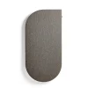 Akustiikkapaneeli seinään POLY Kyynel, 600x1200x56 mm, ruskea
