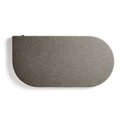 Akustiikkapaneeli seinään POLY Kyynel, 600x1200x56 mm, ruskea