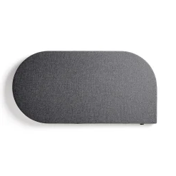 Akustiikkapaneeli seinään POLY Kyynel, 600x1200x56 mm, tummanharmaa