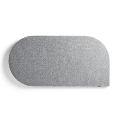 Akustiikkapaneeli seinään POLY Kyynel, 600x1200x56 mm, vaaleanharmaa