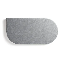 Akustiikkapaneeli seinään POLY Kyynel, 600x1200x56 mm, vaaleanharmaa