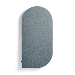 Akustiikkapaneeli seinään POLY Kyynel, 600x1200x56 mm, vaaleansininen