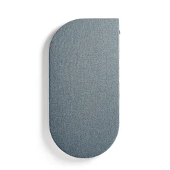 Akustiikkapaneeli seinään POLY Kyynel, 600x1200x56 mm, vaaleansininen