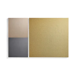 Akustiikkapaneeli seinään POLY Neliö, 600x600x56 mm, beige
