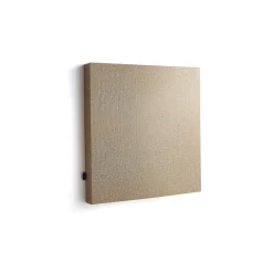 Akustiikkapaneeli seinään POLY Neliö, 600x600x56 mm, beige