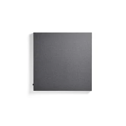 Akustiikkapaneeli seinään POLY Neliö, 600x600x56 mm, tummanharmaa