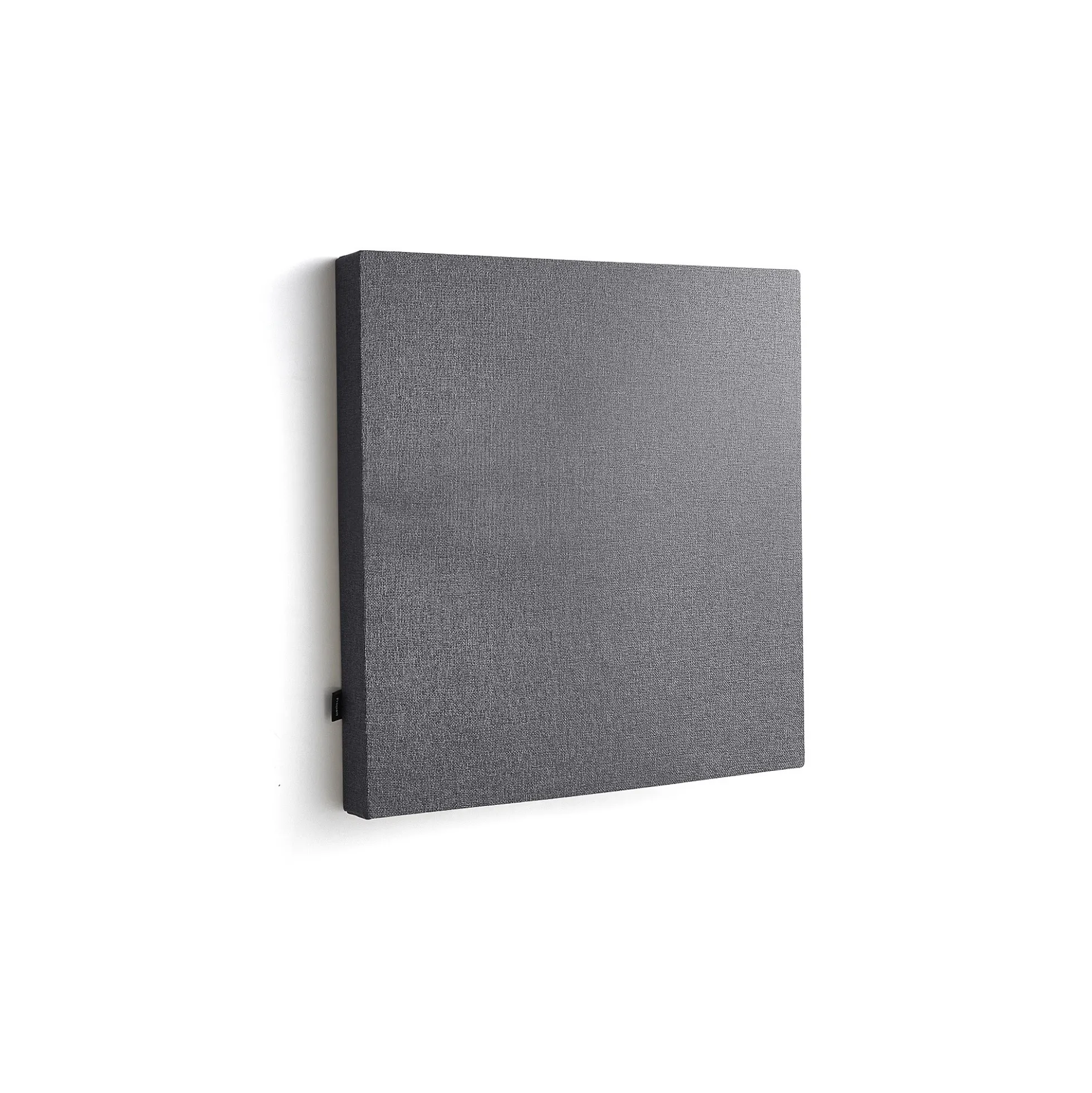 Akustiikkapaneeli seinään POLY Neliö, 600x600x56 mm, tummanharmaa