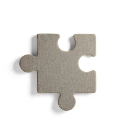 Akustiikkapaneeli seinään POLY Palapeli, 700x700x50 mm, beige