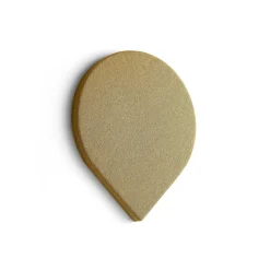 Akustiikkapaneeli seinään POLY Pisara, 725x600x56 mm, keltainen