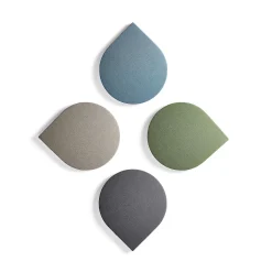 Akustiikkapaneeli seinään POLY Pisara, 965x800x56 mm, ruskea