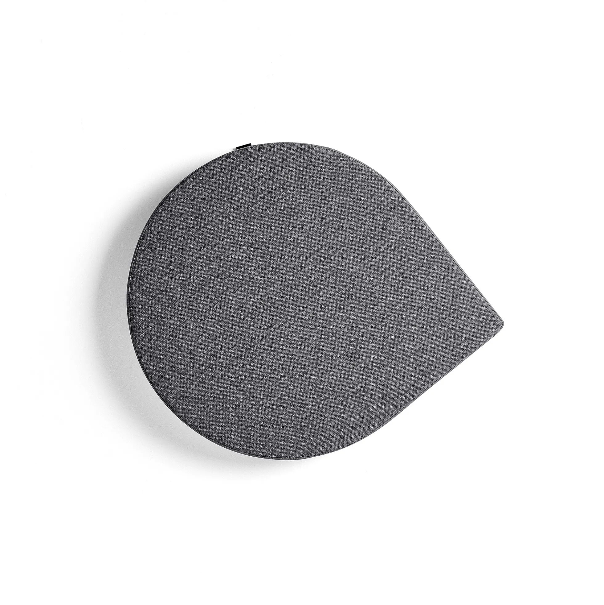 Akustiikkapaneeli seinään POLY Pisara, 725x600x56 mm, tummanharmaa