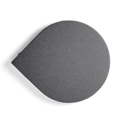 Akustiikkapaneeli seinään POLY Pisara, 965x800x56 mm, tummanharmaa