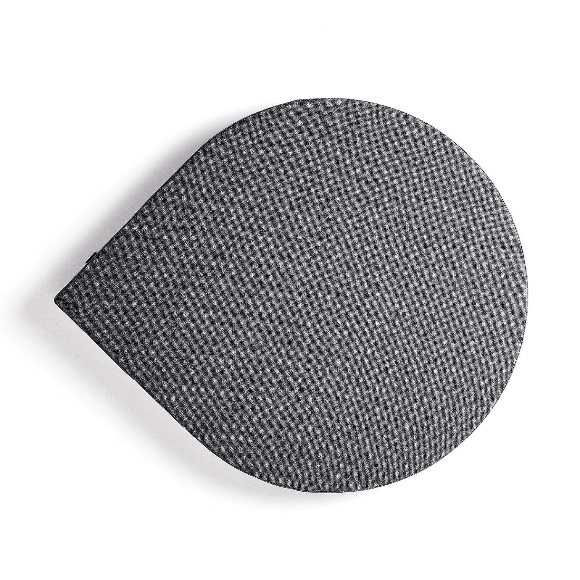 Akustiikkapaneeli seinään POLY Pisara, 965x800x56 mm, tummanharmaa