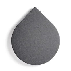 Akustiikkapaneeli seinään POLY Pisara, 965x800x56 mm, tummanharmaa