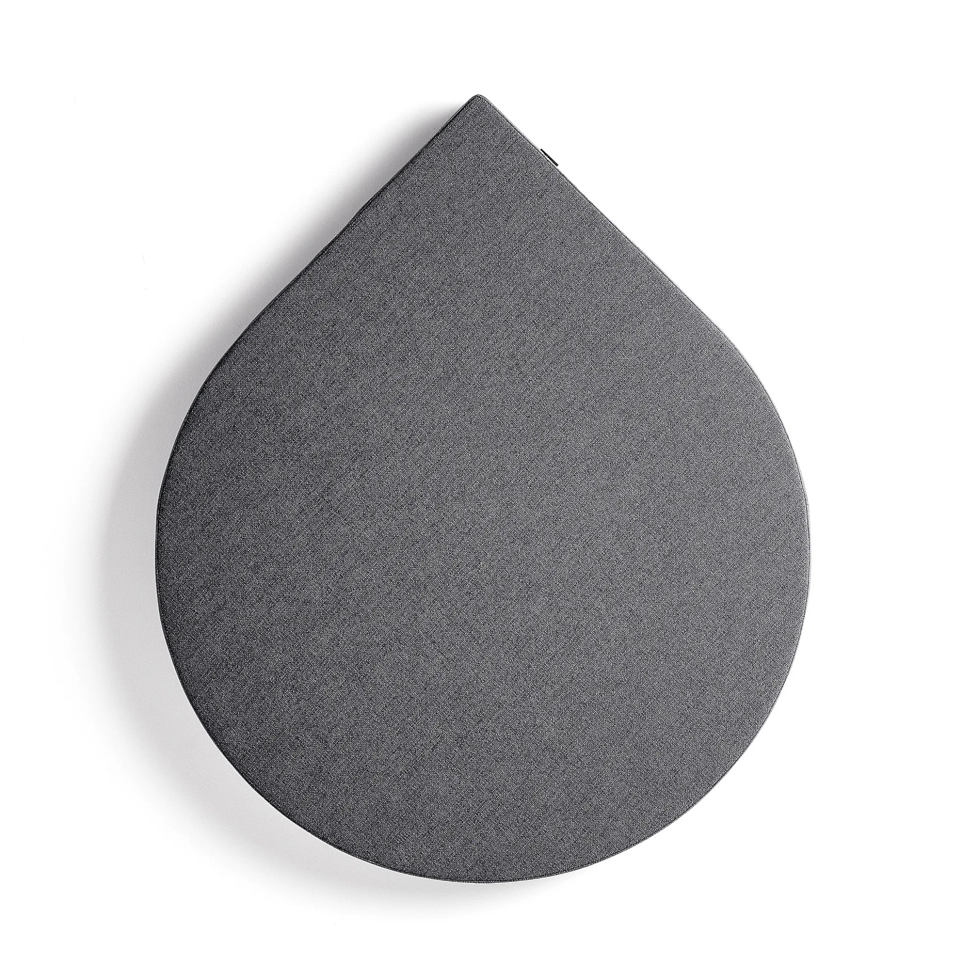 Akustiikkapaneeli seinään POLY Pisara, 965x800x56 mm, tummanharmaa