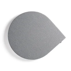 Akustiikkapaneeli seinään POLY Pisara, 965x800x56 mm, vaaleanharmaa