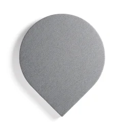Akustiikkapaneeli seinään POLY Pisara, 965x800x56 mm, vaaleanharmaa