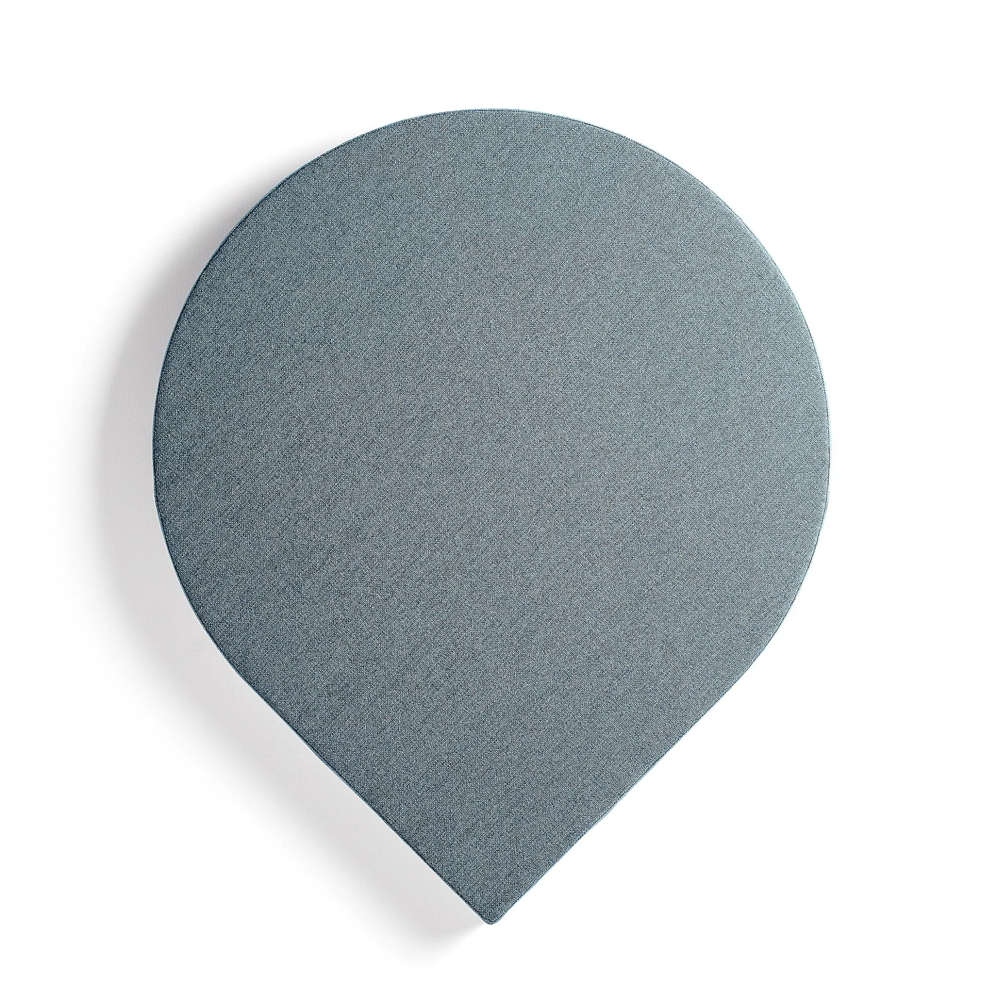 Akustiikkapaneeli seinään POLY Pisara, 965x800x56 mm, vaaleansininen