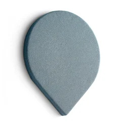 Akustiikkapaneeli seinään POLY Pisara, 965x800x56 mm, vaaleansininen