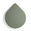 Akustiikkapaneeli seinään POLY Pisara, 965x800x56 mm, vihreä