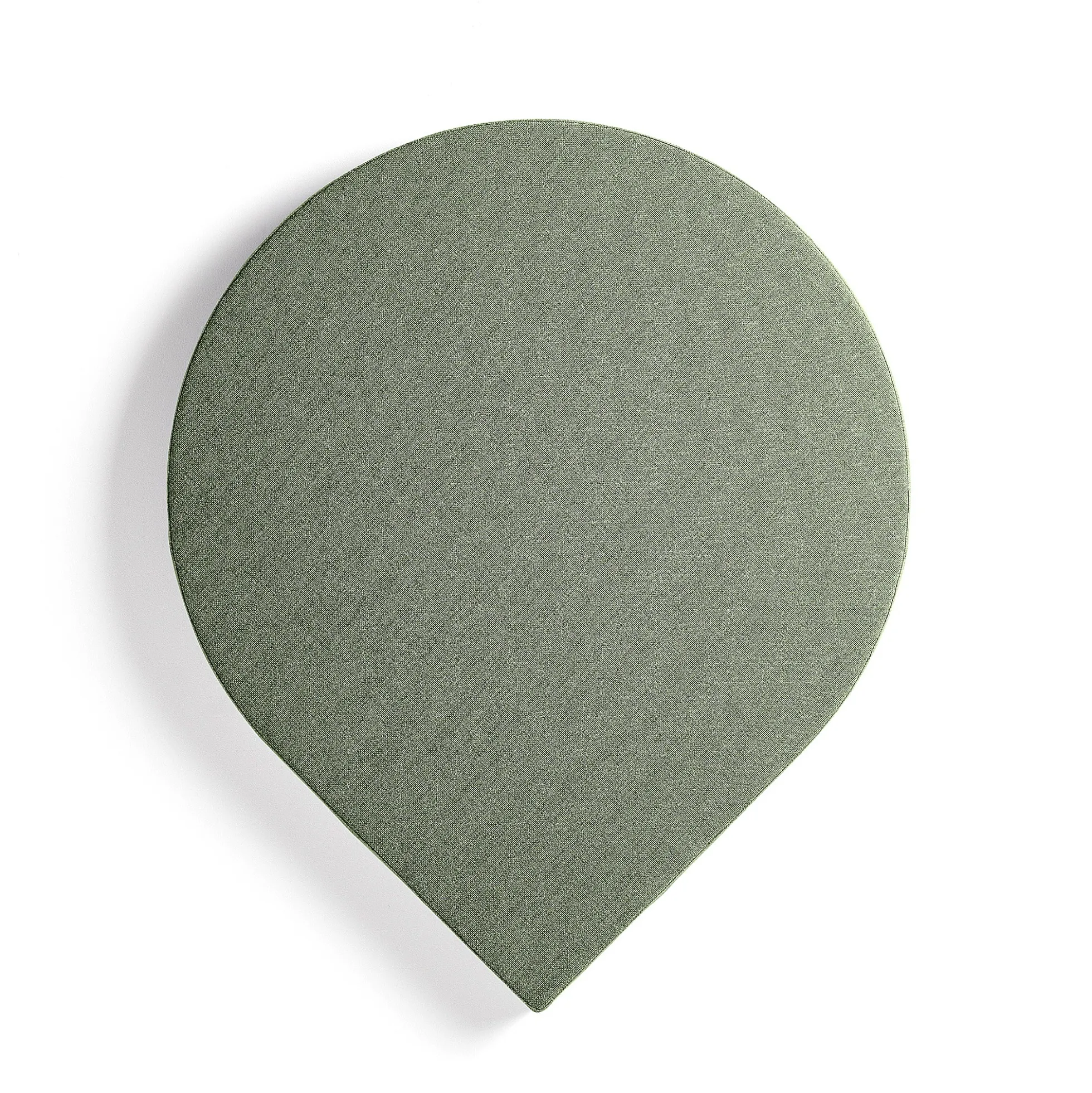Akustiikkapaneeli seinään POLY Pisara, 965x800x56 mm, vihreä