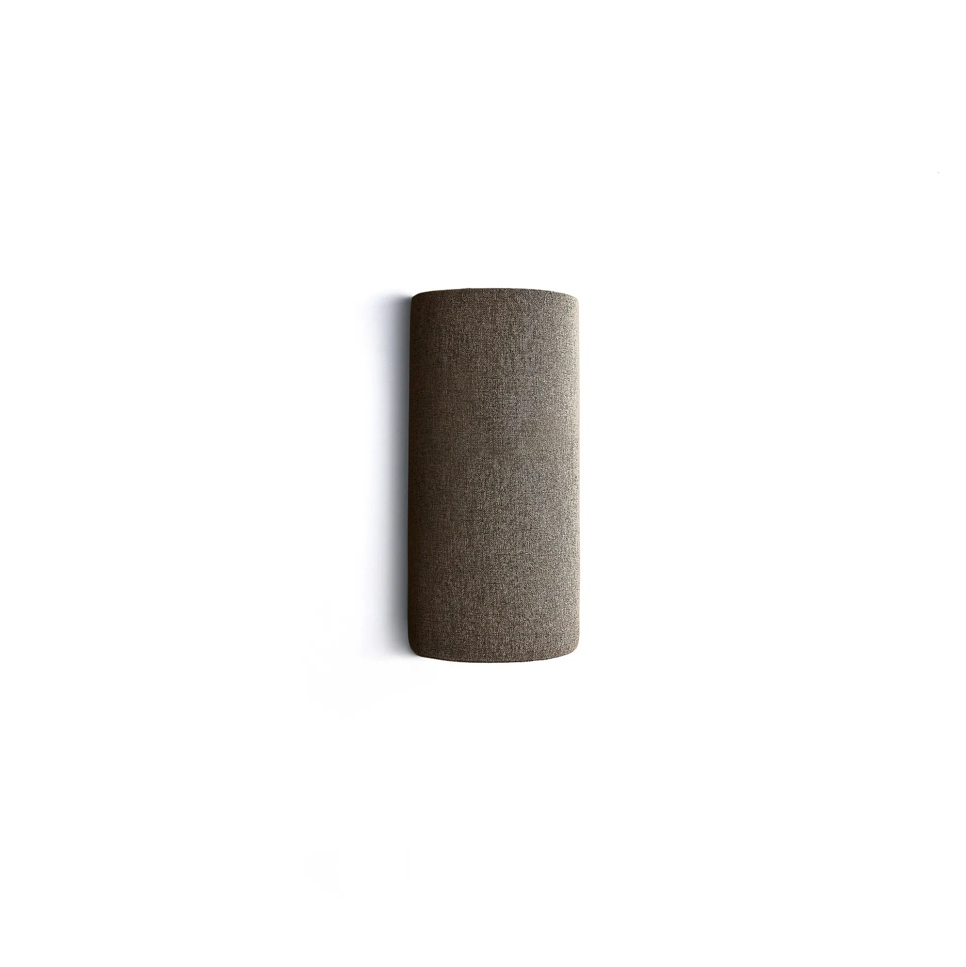 Akustiikkapaneeli seinään POLY Puolipyöreä sylinteri, Ø280x500 mm, ruskea