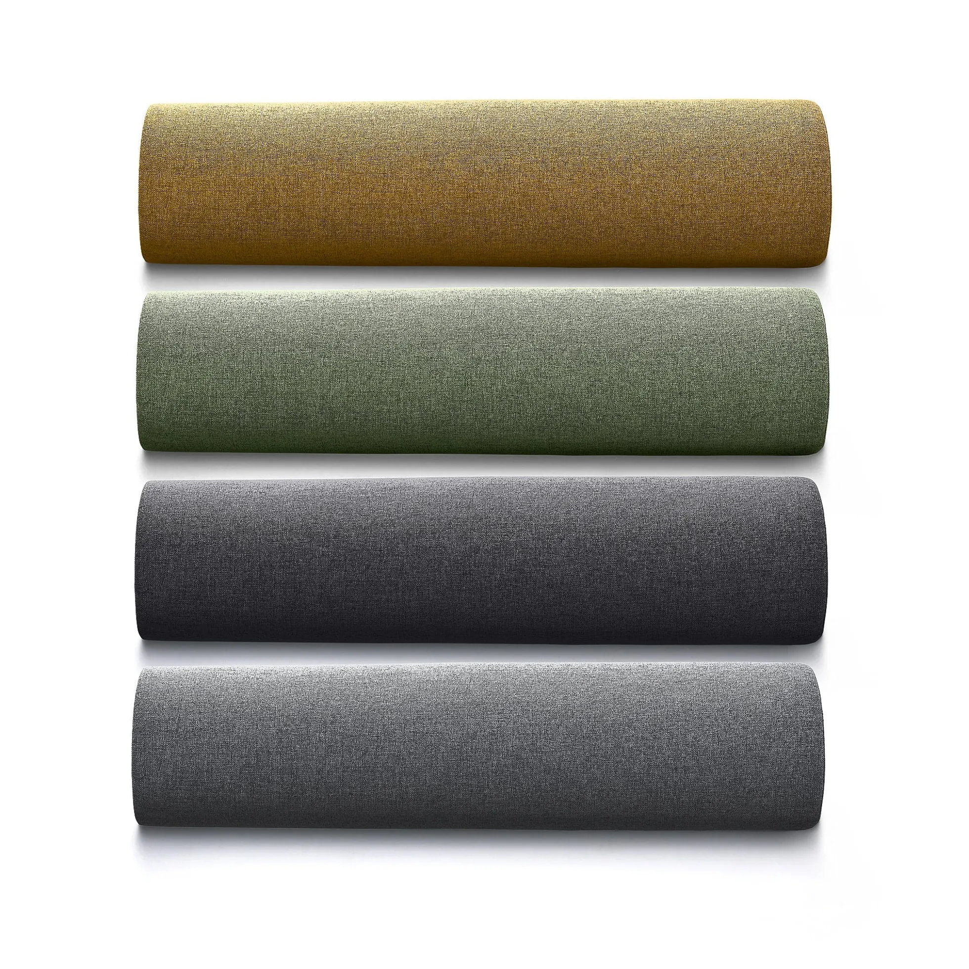 Akustiikkapaneeli seinään POLY Puolipyöreä sylinteri, Ø280x1000 mm, tummanharmaa