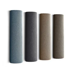 Akustiikkapaneeli seinään POLY Puolipyöreä sylinteri, Ø280x1000 mm, tummanharmaa