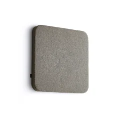 Akustiikkapaneeli seinään POLY Pyöristetyt kulmat, 600x600x56 mm, ruskea