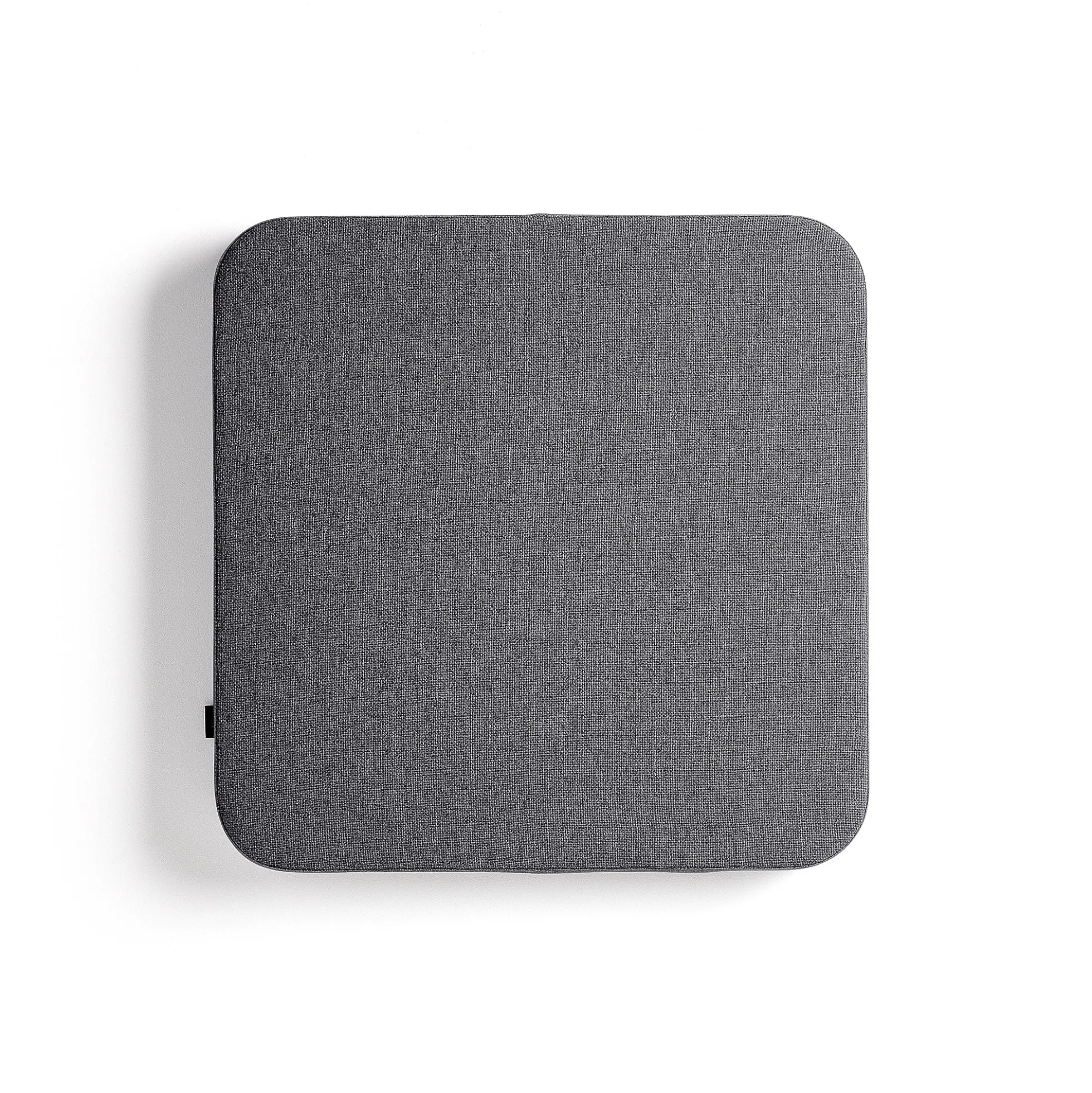Akustiikkapaneeli seinään POLY Pyöristetyt kulmat, 600x600x56 mm, tummanharmaa