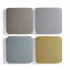 Akustiikkapaneeli seinään POLY Pyöristetyt kulmat, 600x600x56 mm, vaaleanharmaa