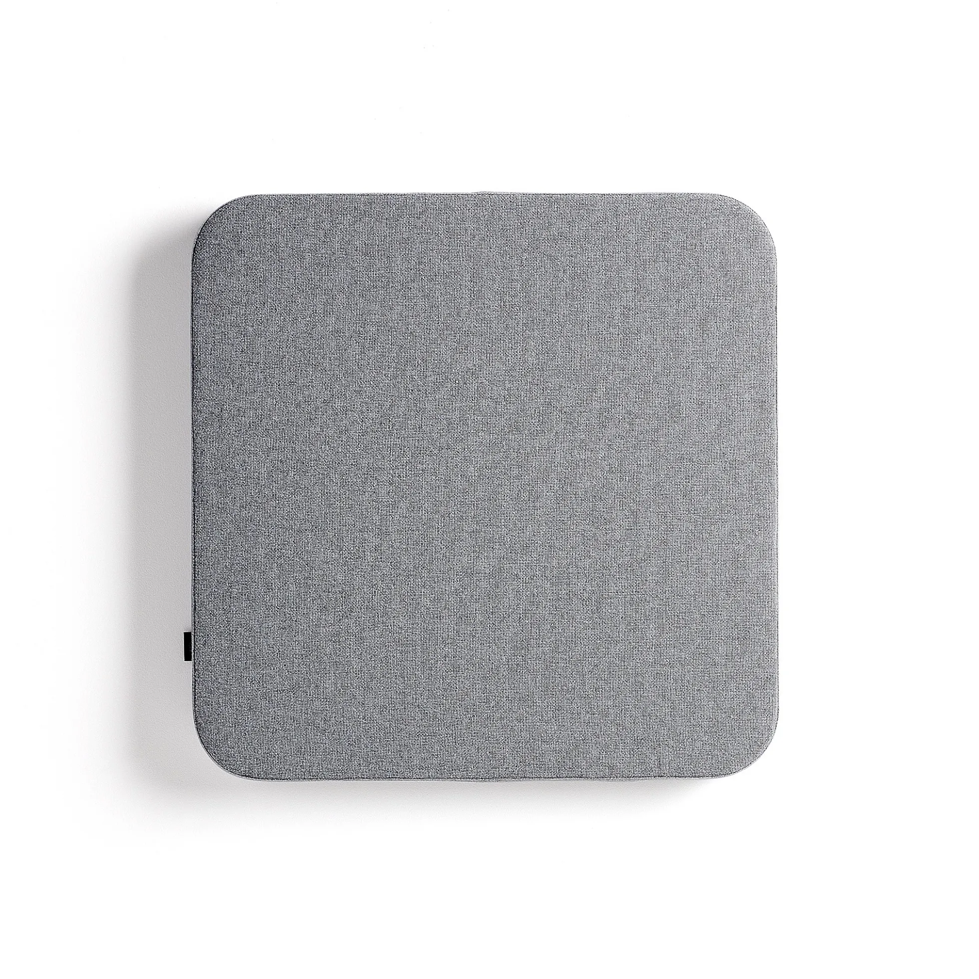 Akustiikkapaneeli seinään POLY Pyöristetyt kulmat, 600x600x56 mm, vaaleanharmaa