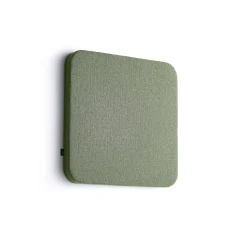 Akustiikkapaneeli seinään POLY Pyöristetyt kulmat, 600x600x56 mm, vihreä