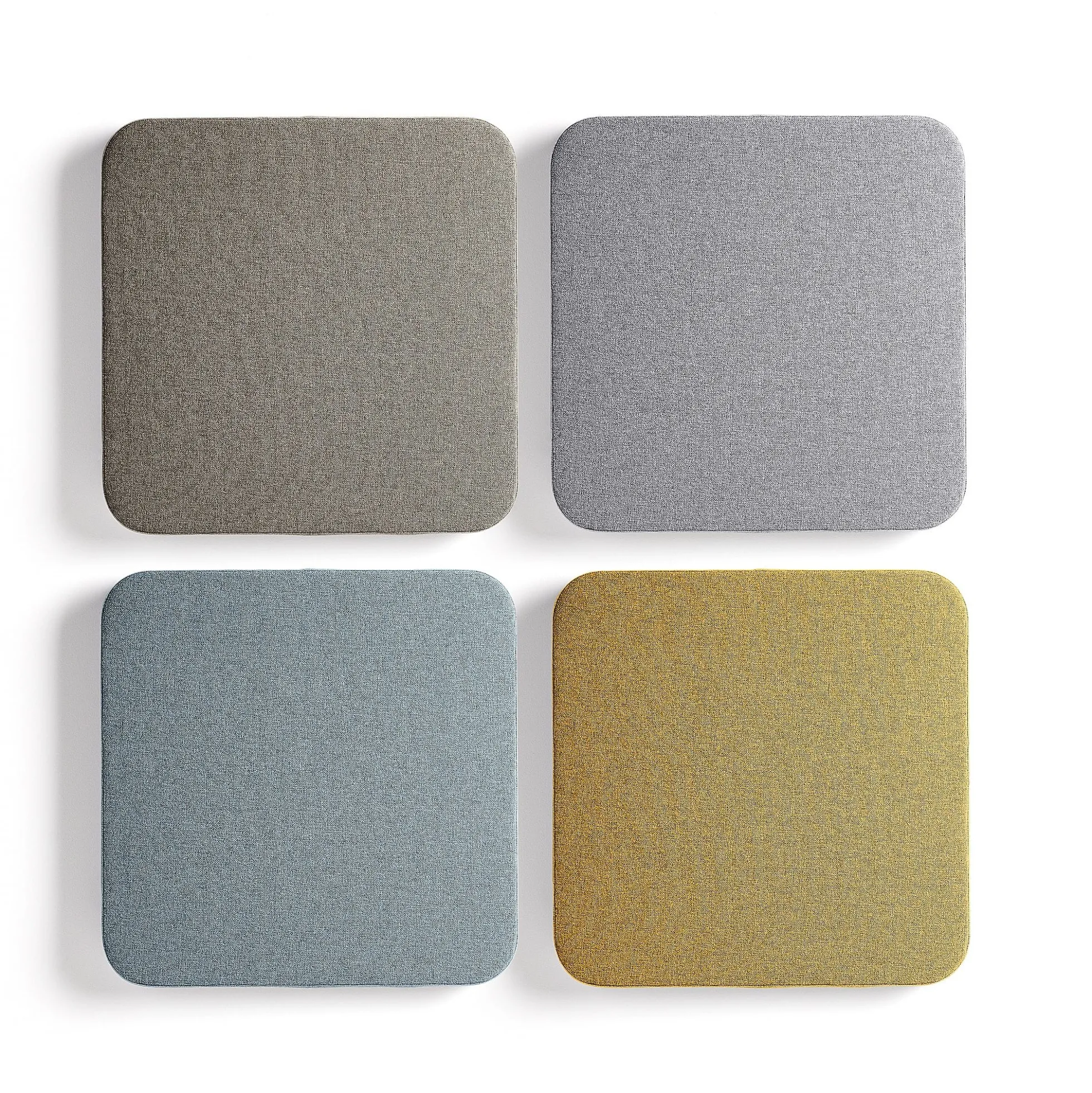 Akustiikkapaneeli seinään POLY Pyöristetyt kulmat, 600x600x56 mm, violetti