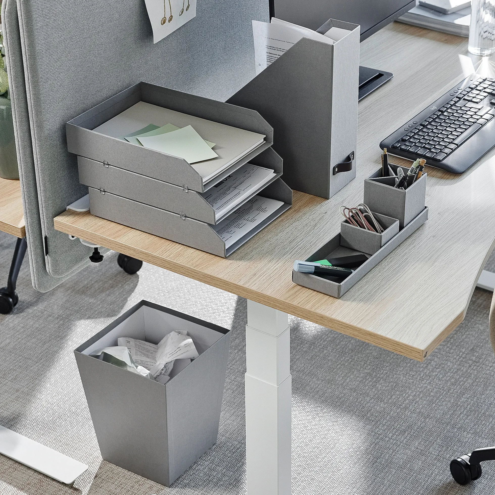 Aloituspakkaus työpisteeseen TIDY