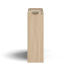 Apteekkarinkaappi QBUS Lukollinen, vasenkätinen, kahva, 1250x400x800 mm, tammi