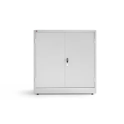 Arkistokaappi STYLE Lukollinen, 2 hyllytasoa, 1000x1000x400 mm, valkoinen, valkoinen