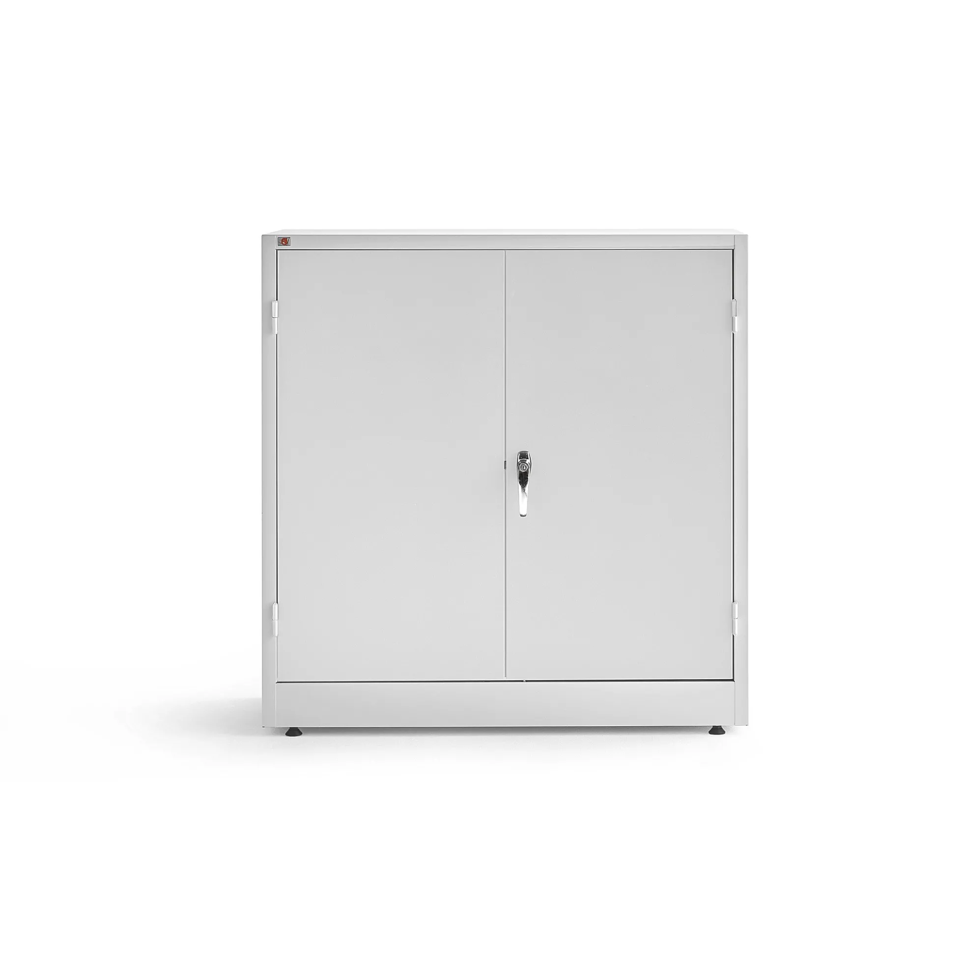 Arkistokaappi STYLE Lukollinen, 2 hyllytasoa, 1000x1000x400 mm, valkoinen, valkoinen