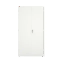 Arkistokaappi STYLE Lukollinen, 4 hyllytasoa, 1900x1000x400 mm, valkoinen, valkoinen