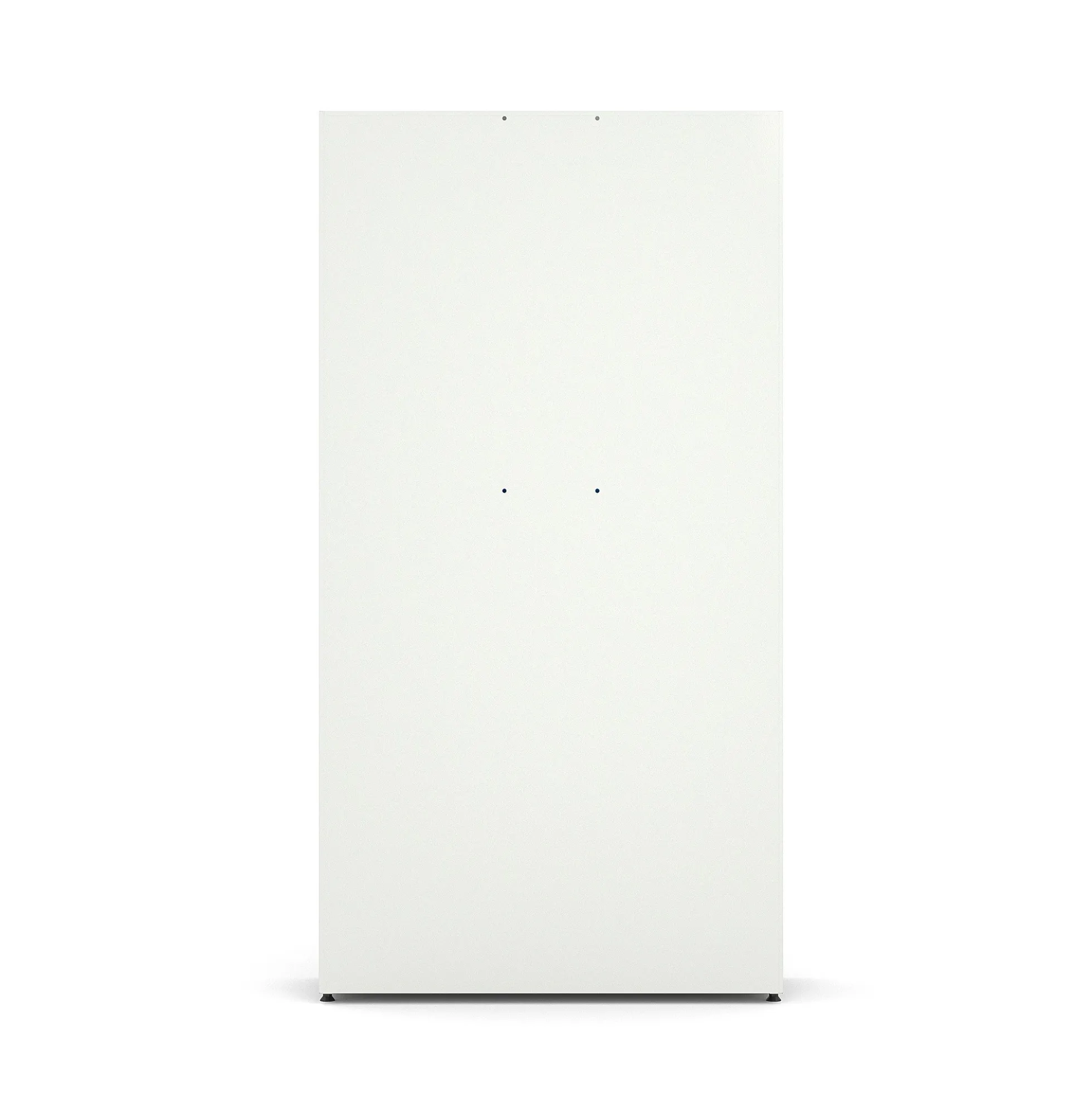 Arkistokaappi STYLE Lukollinen, 4 hyllytasoa, 1900x1000x400 mm, valkoinen, sininen
