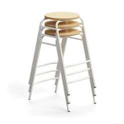 Baarijakkara ALTUS K 690 mm, valkoinen/koivu